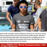 JJ at the 2014 ISTC World Championship